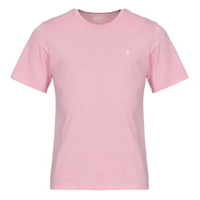 Jack & Jones JJEPAULOS men's T shirt in Pink