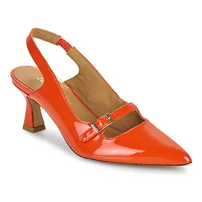 JB Martin LILOU women's Court Shoes in Orange