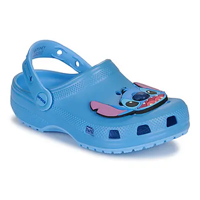 Crocs Stitch Classic Clog K girls's Children's Clogs (Shoes) in Blue