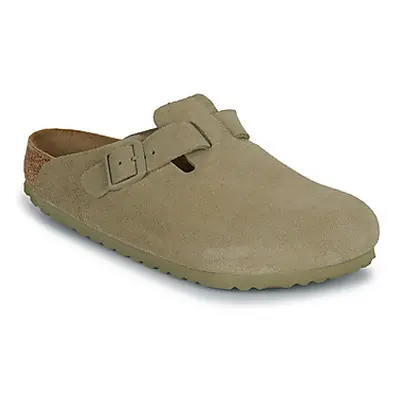 BIRKENSTOCK Boston LEVE Faded Khaki women's Mules / Casual Shoes in Kaki