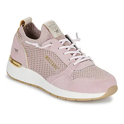 Mustang 1487301 women's Shoes (Trainers) in Pink