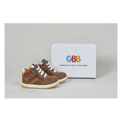 GBB - boys's Children's Shoes (High-top Trainers) in Brown