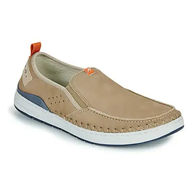 Fluchos LESTER men's Loafers / Casual Shoes in Beige