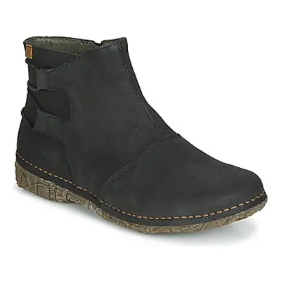 El Naturalista ANGKOR women's Mid Boots in Black