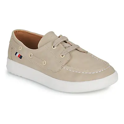 Tommy Hilfiger JACK boys's Children's Boat Shoes in Beige