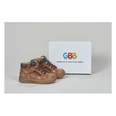 GBB - boys's Children's Shoes (High-top Trainers) in Brown