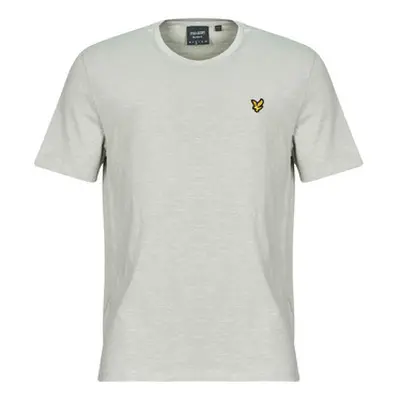 Lyle & Scott Slub T-Shirt men's T shirt in Grey