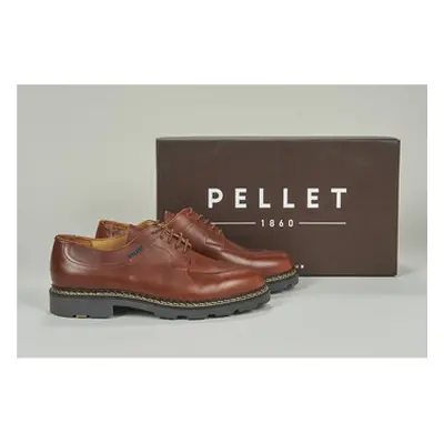 Pellet MONTARIO men's Casual Shoes in Brown