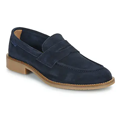 Pellet FABRICE men's Loafers / Casual Shoes in Blue