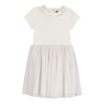 Petit Bateau BOLL girls's Children's dress in White