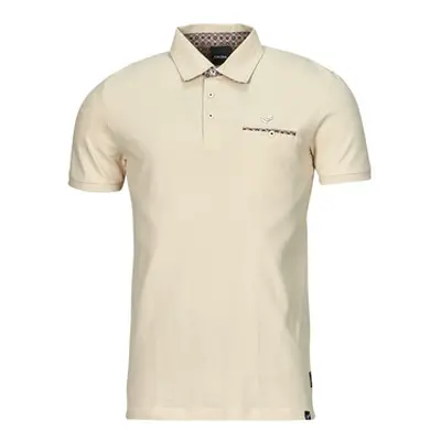 Kaporal NAEL men's Polo shirt in Beige