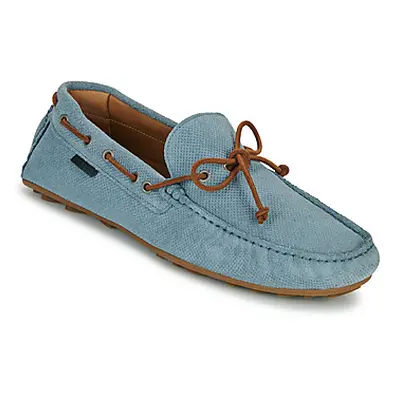 Pellet TOM men's Boat Shoes in Blue