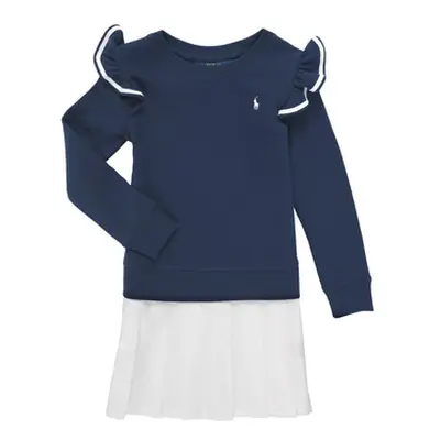 Polo Ralph Lauren RFFLKTWDRSS-DRESSES-DAY DRESS girls's Children's dress in Marine