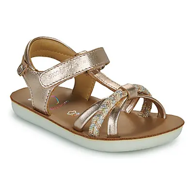 Shoo Pom GOA SALOME girls's Children's Sandals in Gold