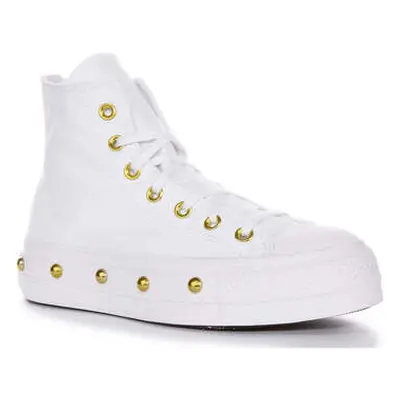 Converse A06787C Lift Studded women's Trainers in White