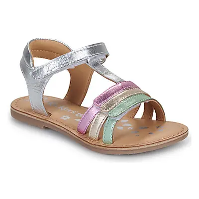 Kickers DIAMANTO girls's Children's Sandals in Silver