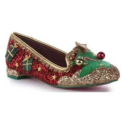 Irregular Choice Under The Tree women's Slip-ons (Shoes) in Red