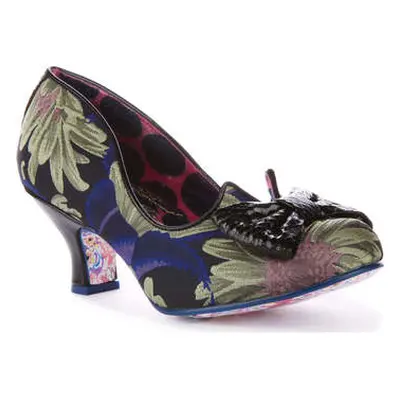 Irregular Choice Dazzle Razzle women's Court Shoes in Black