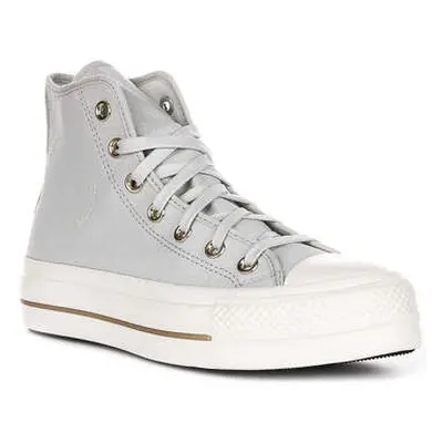 Converse A08237C All Star Lift Hi women's Trainers in Grey