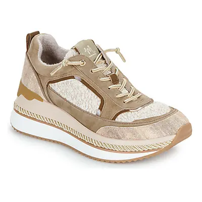 Mam'Zelle EDWIGE women's Shoes (Trainers) in Beige