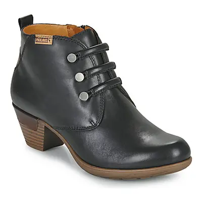 Pikolinos ROTTERDAM 902 women's Low Ankle Boots in Black