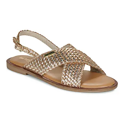 Les Tropéziennes par M Belarbi DOA women's Sandals in Gold