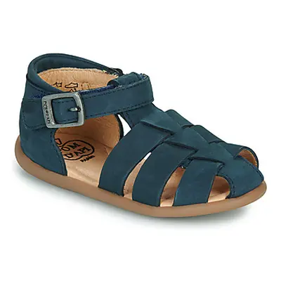 Pom d'Api STAND-UP PAPY boys's Children's Sandals in Blue