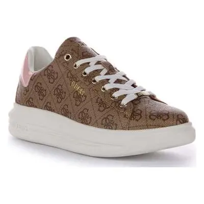 Guess Fl8Vibfal12 Vibo women's Trainers in Brown