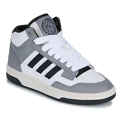 Adidas RAPID COURT MID J girls's Children's Shoes (High-top Trainers) in Grey