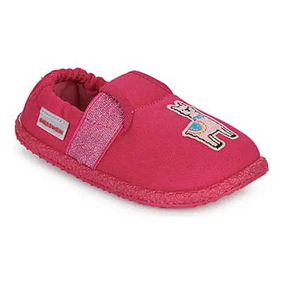 Giesswein ANDAU girls's Children's Slippers in Pink