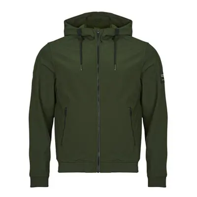 Jack & Jones JJEBASIC SOFTSHEL men's Jacket in Kaki