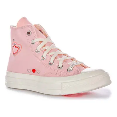 Converse A09113C Womens Chuck 70 Y2K Heart Doughnut women's Trainers in Pink