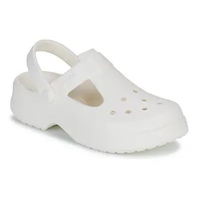 Crocs Classic Mary Jane Clog K girls's Children's Clogs (Shoes) in Beige