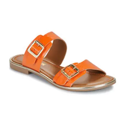 JB Martin DUNE women's Mules / Casual Shoes in Orange