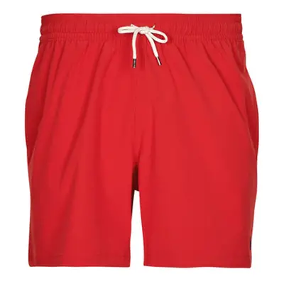 Polo Ralph Lauren MAILLOT DE BAIN UNI EN POLYESTER RECYCLE men's in Red