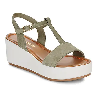 JB Martin AMY women's Sandals in Kaki