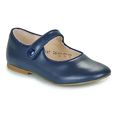 Pom d'Api DAISY BABY girls's Children's Shoes (Pumps / Ballerinas) in Blue