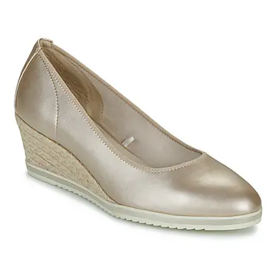 Tamaris 22305-933 women's Court Shoes in Gold