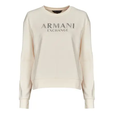 Armani Exchange XW000159 women's Sweatshirt in Beige