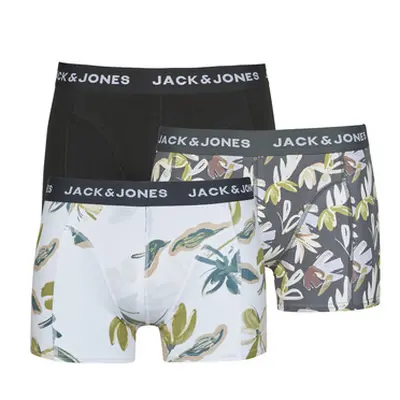 Jack & Jones JACABSTRACT x3 men's Boxer shorts in Multicolour