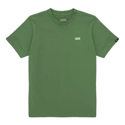 Vans BY LEFT CHEST TEE BOYS girls's Children's T shirt in Green