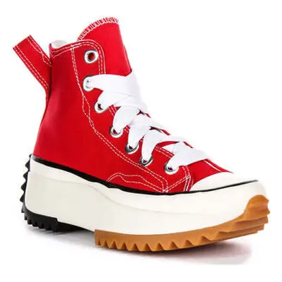 Converse A10421C Run Star Hike Hi women's Trainers in Red