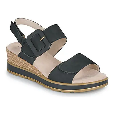 Caprice BERNADETTE women's Sandals in Black