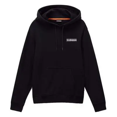 Napapijri B Sovana Hoodie Black men's Sweatshirt in Black