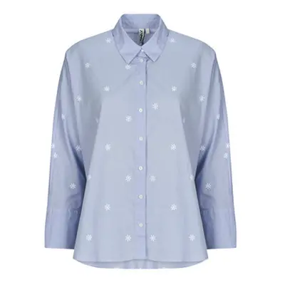 Only ONLNEW LINA women's Shirt in Blue