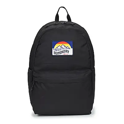 Superdry CLASSIC PATCH MONTANA women's Backpack in Black