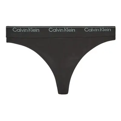 Calvin Klein Jeans THONG women's Tanga briefs in Black