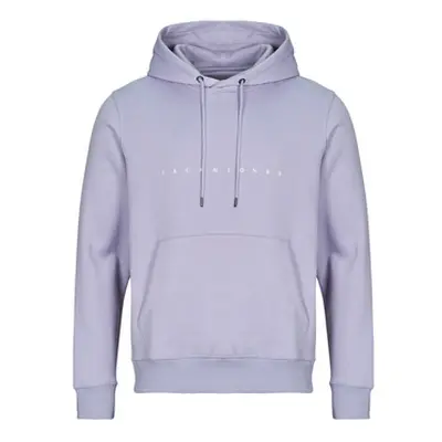 Jack & Jones JJESTAR men's Sweatshirt in Purple