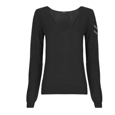 Ikks PULL REGULAR V women's Sweater in Black