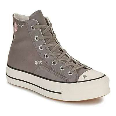 Converse CHUCK TAYLOR ALL STAR LIFT women's Shoes (High-top Trainers) in Grey